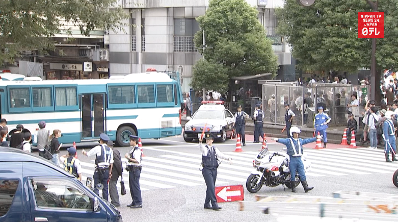Bomb scare causes chaos in Shibuya