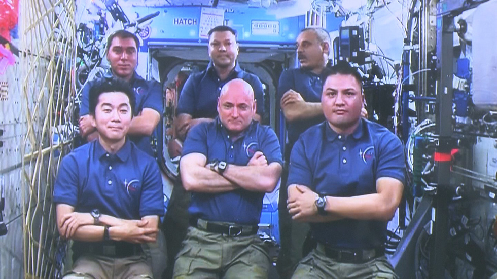 Outer space press conference