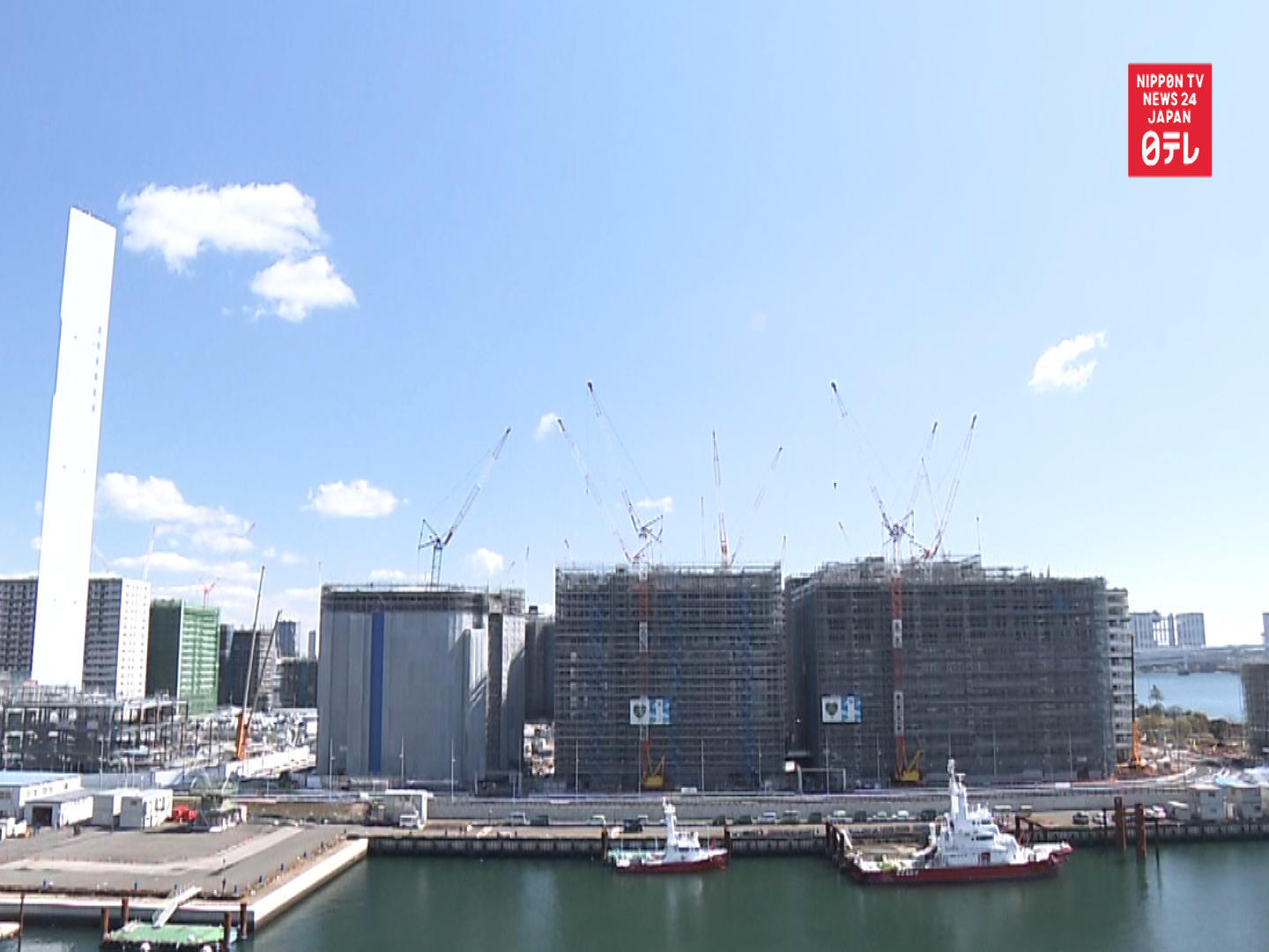 TIME-LAPSE: Tokyo 2020 Olympic Village