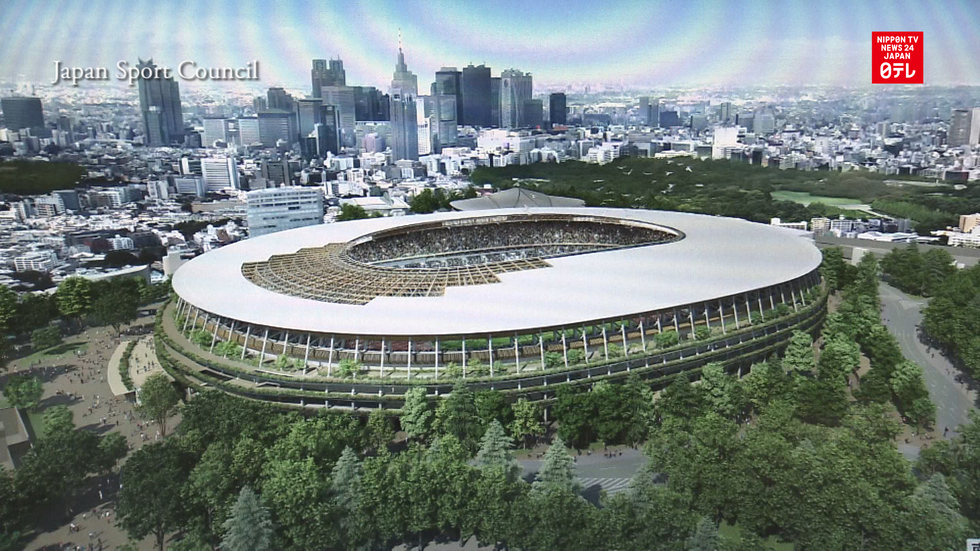 Tokyo picks new design for 2020 Olympic stadium