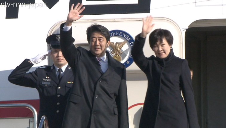 Abe departs for Middle East