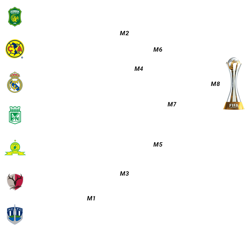 クラブワールドカップ 準決勝明日なのでもう届かないですよね