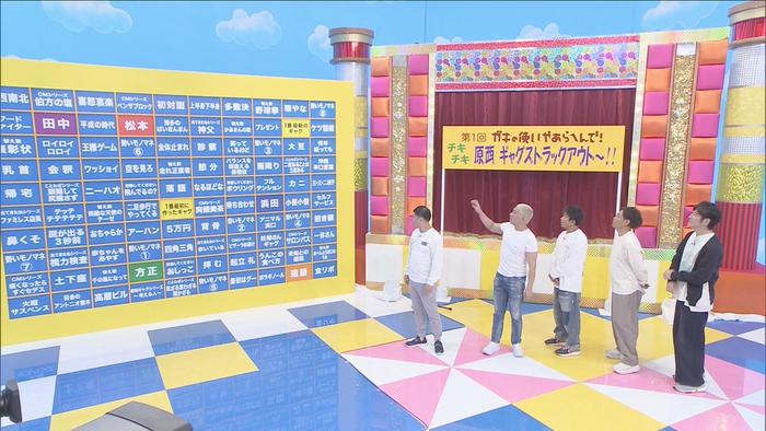 ガキ使 11月5日の放送は「FUJIWARA原西のギャグストラックアウト