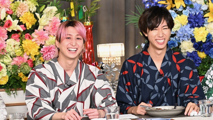 Snow Man阿部亮平・佐久間大介 浴衣で「ゴチ」初登場！七夕にちなんだ