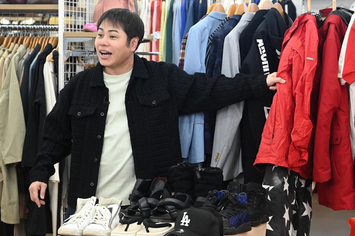 芸能人がいらない私服を“セカスト”で買い取り査定！井上裕介(NON STYLE