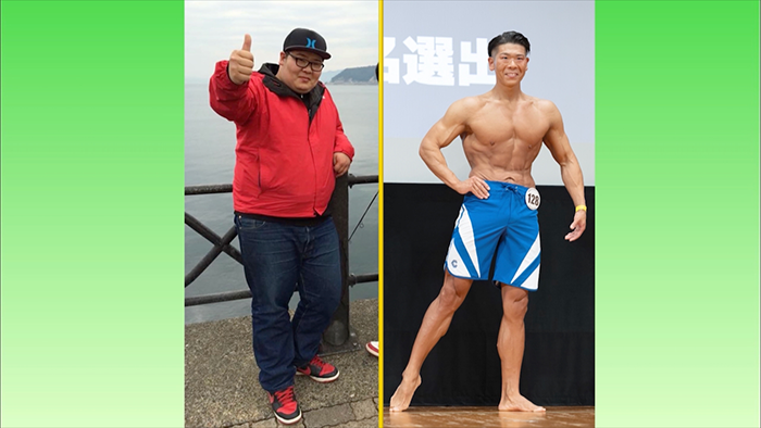 ジムでマッチョな人たちから声をかけられ…マイナス67kgのイケメン仰天
