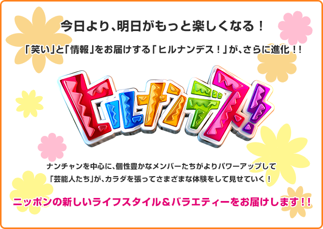 番組概要 ヒルナンデス 日本テレビ