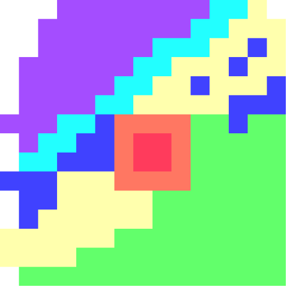 FRUITS ZIPPER 鎮西寿々歌のドット絵画像