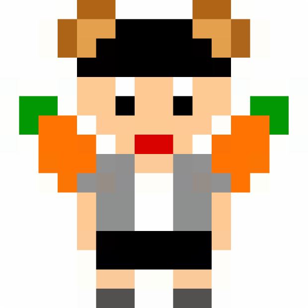 カラフルダイヤモンド 加藤青空のドット絵画像