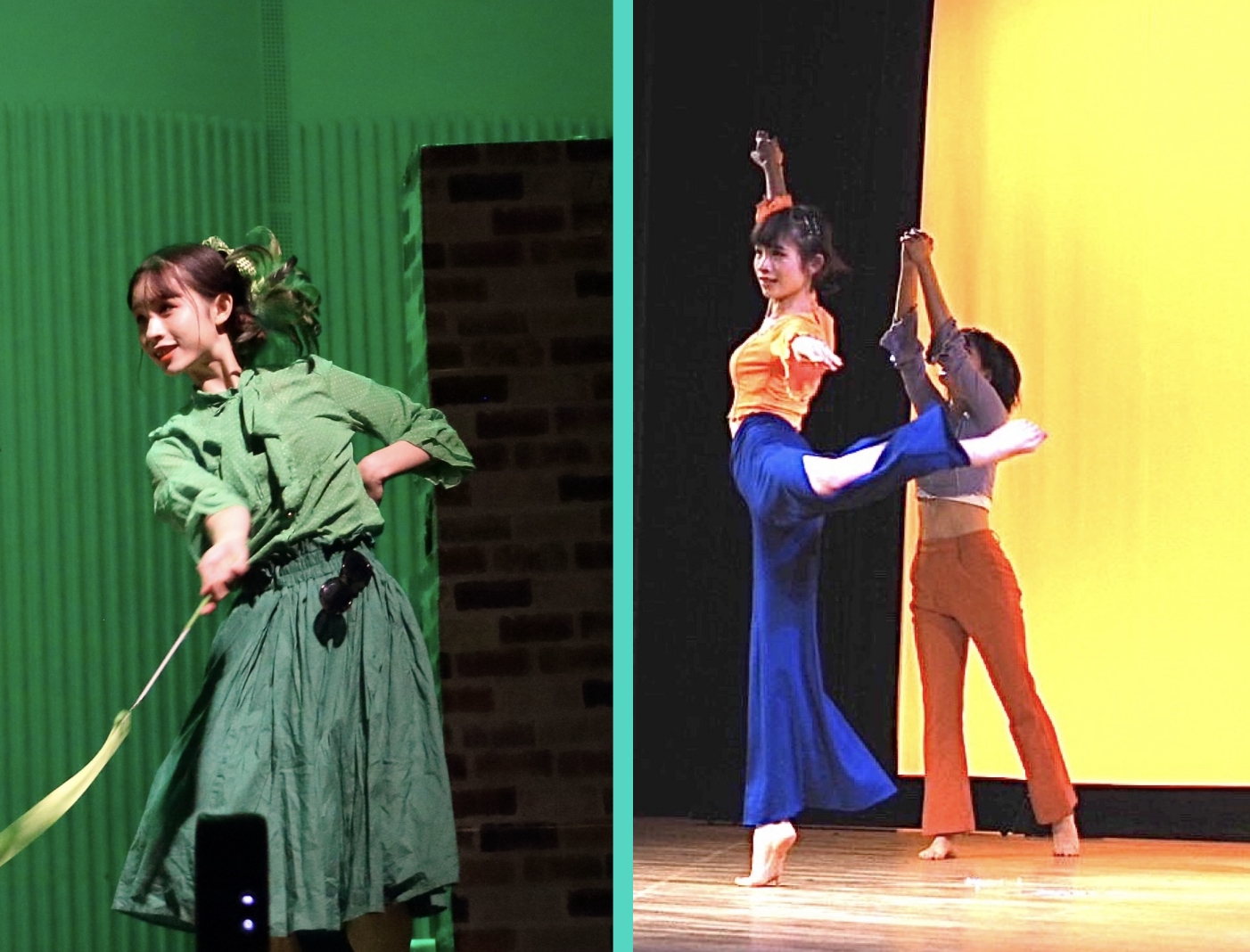 ステージ上にいる時間は特別です！