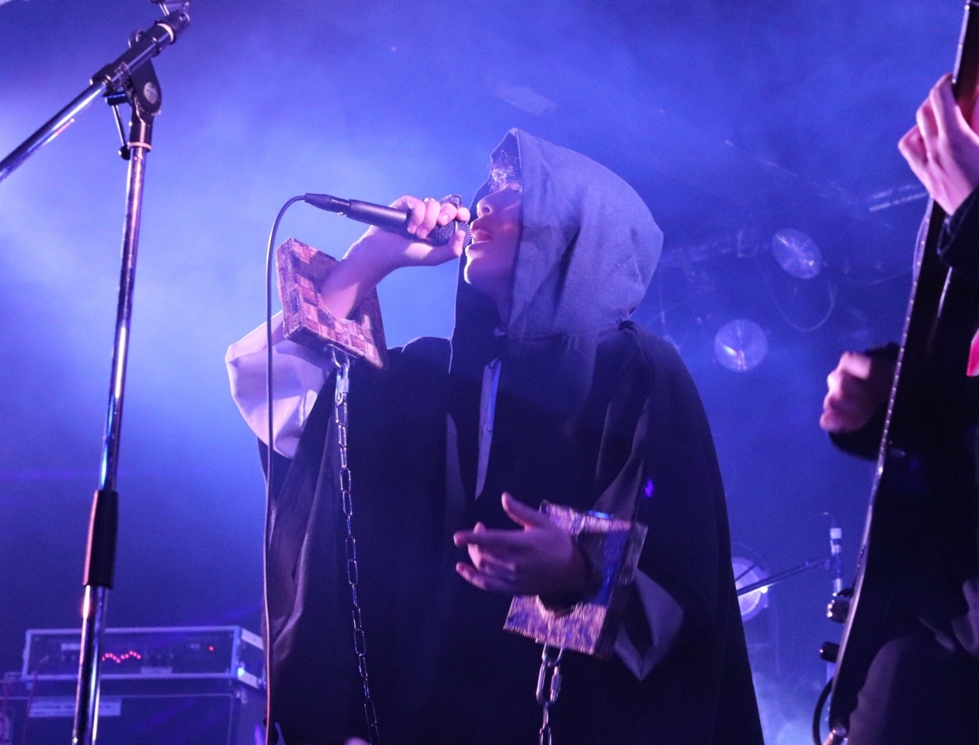 SEKAI NO OWARIのFukaseさんの仮装をして参加したライブイベントの写真。憧れの存在です。