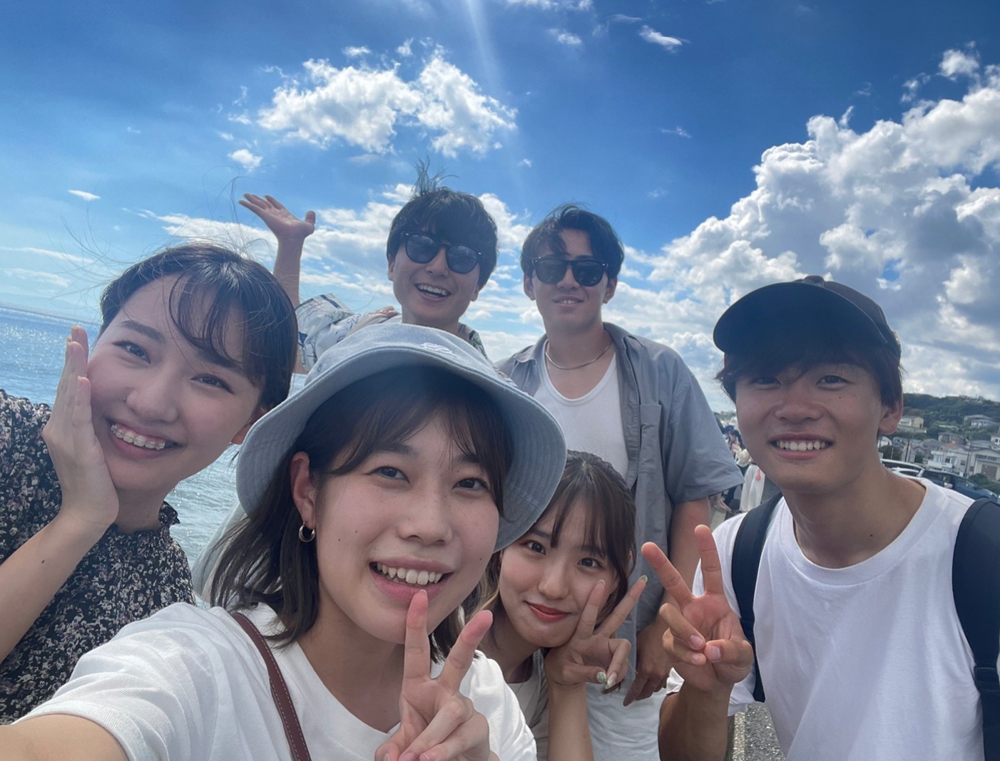 同期とドライブしました！少人数でも大人数でも仲良しです！