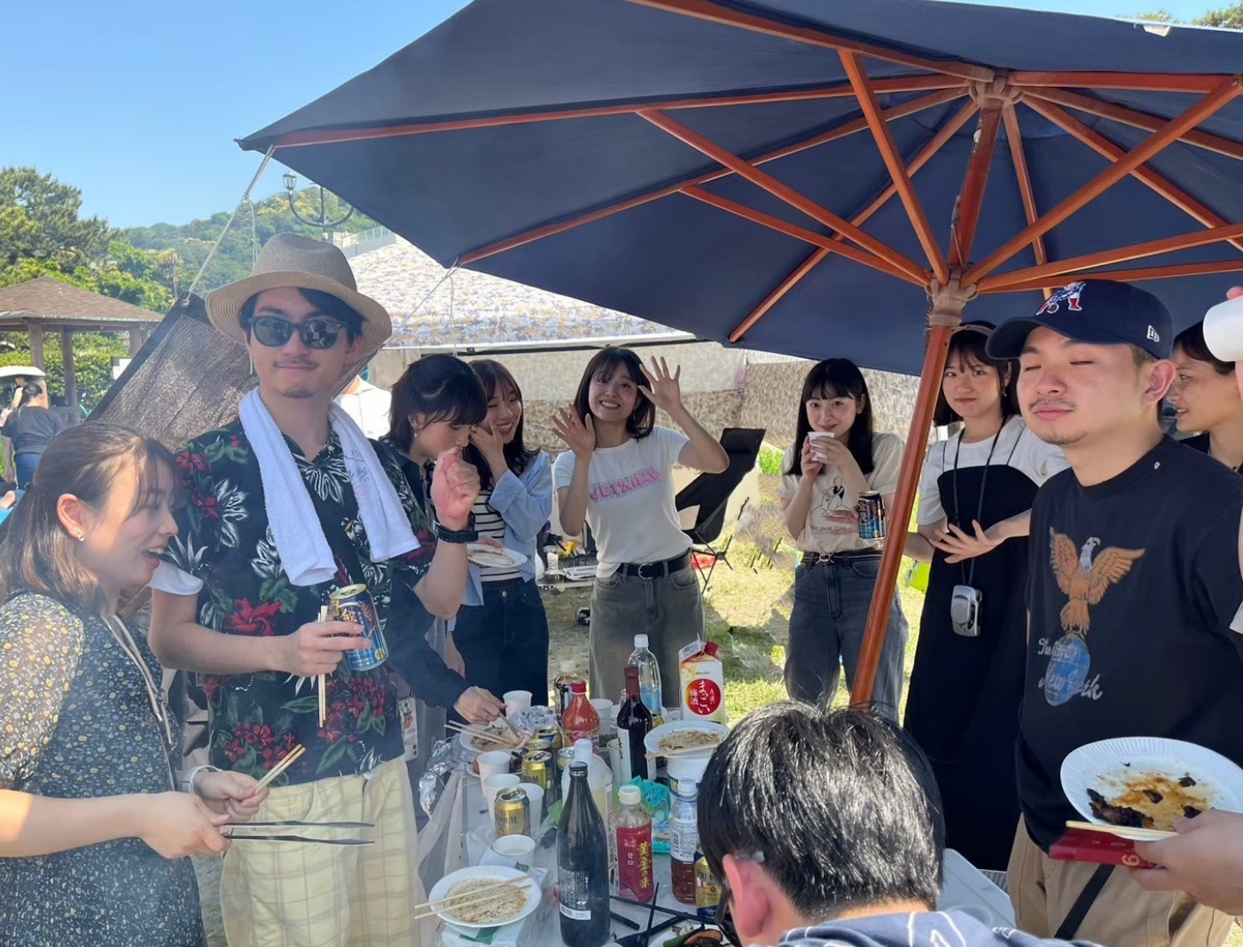 キラキラした同期たち！！スイカ割りなども最高に盛り上がりました！