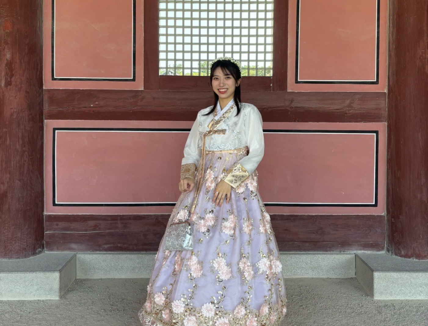 普段は推し活として渡韓していたので、チマチョゴリを初めて着たのは５回目の韓国旅行でした。