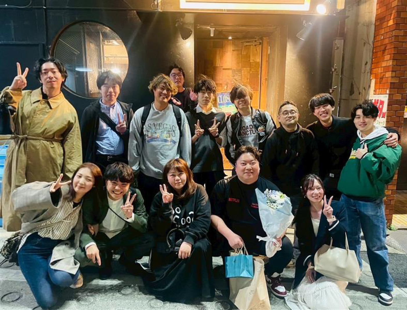 長年、共に映画を作ってきた仲間たち。本当に、人生の「相棒」です。