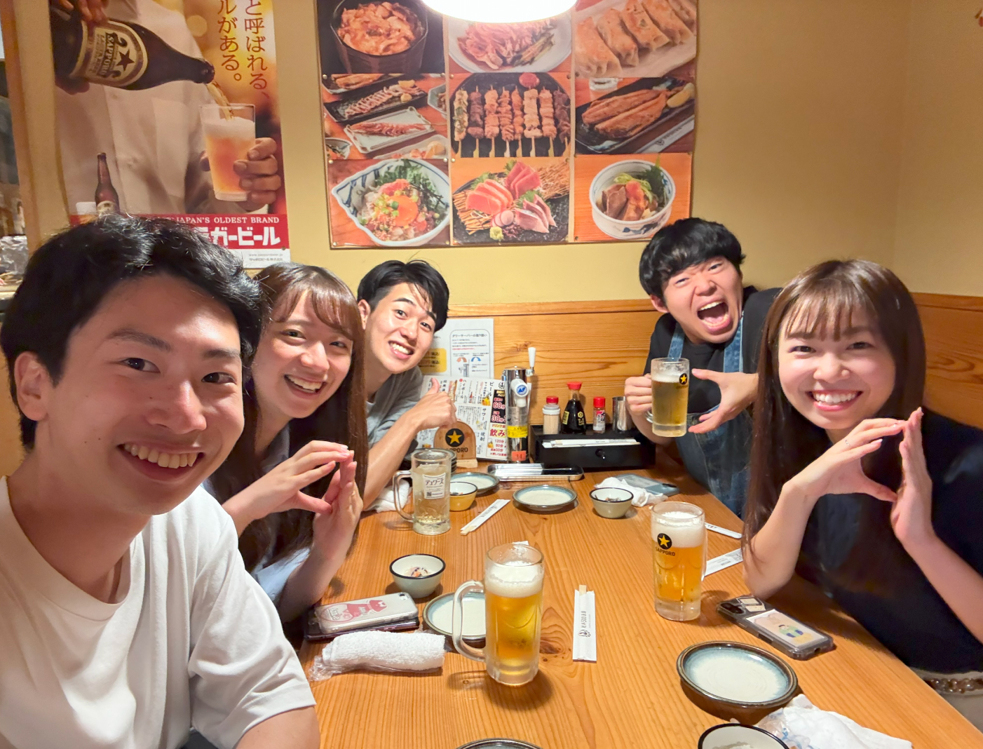 研修を一緒に受けた仲間たちです！