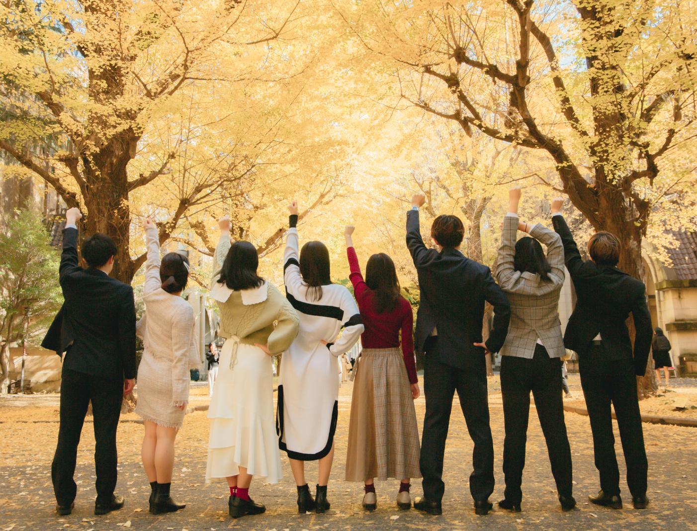 大学では尊敬できるたくさんの友人に刺激をもらいました。