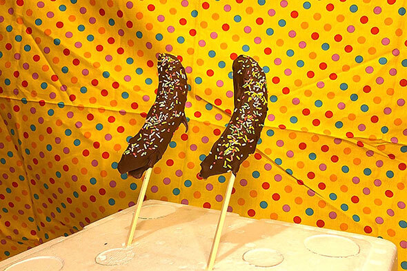 屋台で大人気のチョコバナナを作ろう！！