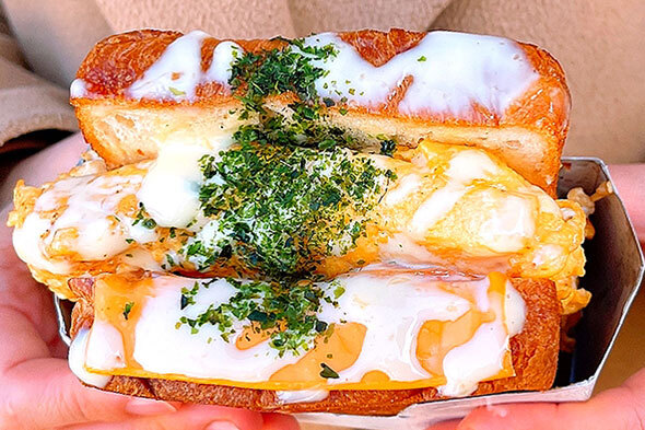 完全再現！！新大久保で人気の玉子サンド