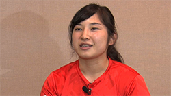 登坂絵莉選手・土性沙羅選手（レスリング）