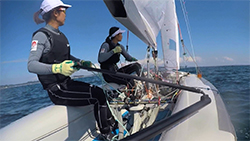 吉田愛選手・吉岡美帆選手（セーリング）