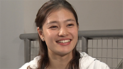 島津玲奈選手・才藤歩夢選手（近代五種）