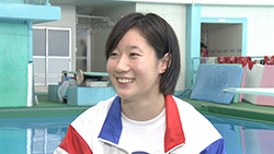 寺内健選手・板橋美波選手（飛込）