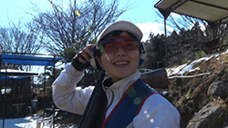 折原梨花選手（射撃）・永山竜樹選手（柔道）