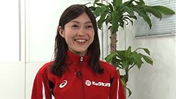 岡田久美子選手・池田向希選手（競歩）
