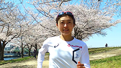 岡田久美子選手・池田向希選手（競歩）