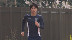 岡田久美子選手・池田向希選手（競歩）