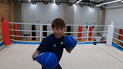 和田まどか選手・松田玲奈選手（ボクシング）