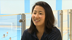鈴木琴莉選手・野呂美咲季選手（水球）