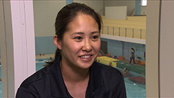 鈴木琴莉選手・野呂美咲季選手（水球）