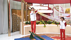 寺本明日香選手・畠田瞳選手・畠田千愛選手（体操）