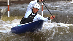 羽根田卓也選手・八木愛莉選手（カヌー）