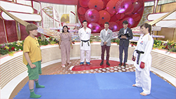 植草歩選手・西村拳選手（空手）