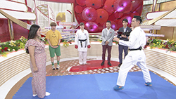 植草歩選手・西村拳選手（空手）