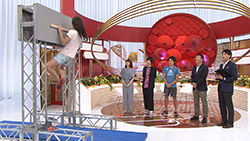 野口啓代選手・楢﨑智亜選手（スポーツクライミング）