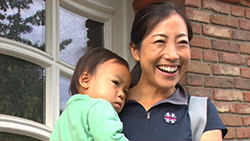 大岩義明選手・武田麗子選手（馬術）