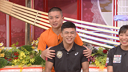 川井梨紗子選手・川井友香子選手・文田健一郎選手（レスリング）