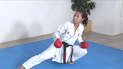 篠原浩人選手・多田野彩香選手（空手）