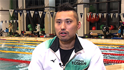 塩浦慎理選手・砂間敬太選手（競泳）