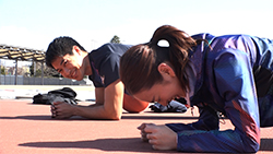 飯塚翔太選手・桐生祥秀選手（陸上短距離）