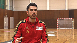 土井杏利選手・木村昌丈選手（ハンドボール）