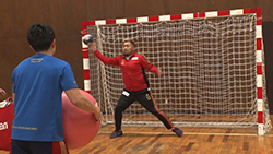 土井杏利選手・木村昌丈選手（ハンドボール）