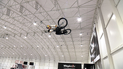 中村輪夢選手　ローガン・マーティン選手（ＢＭＸ）