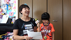 ママさんアスリートＳＰ 寺田明日香選手（陸上）佐藤希望選手（フェンシング）