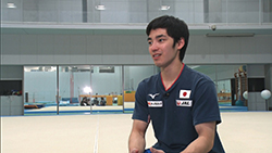 村上茉愛選手・白井健三選手（体操）