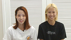 喜田純鈴（新体操）・西村碧莉（スケートボード）